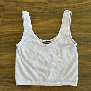 Streetwear society tank purple stretchy